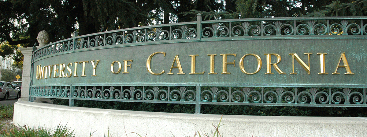 University of California Sign