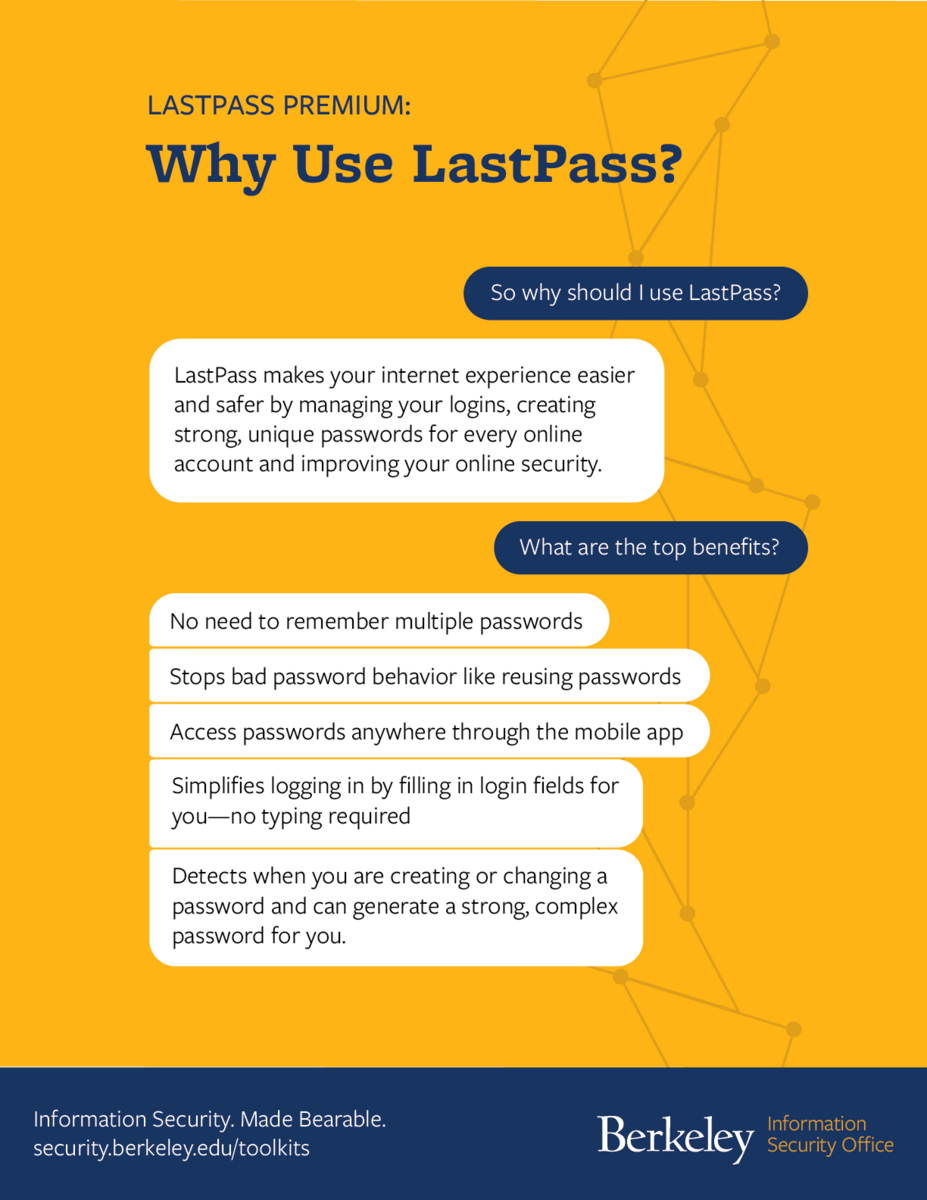 Why Use LastPass flyer imagea