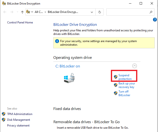 Enabling Full Disk Encryption Information Security Office