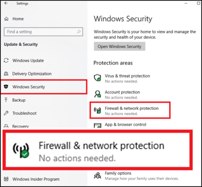 Firewall and Network Protection